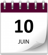 Save the date 10 juin violet grand 1