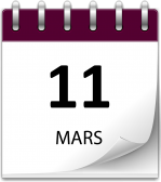 Save the date 11 mars violet grand 1