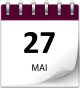 Save the date 27 mai violet 1