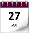 Save the date 27 mai violet 2